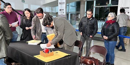 Firman PVEM, PT y MORENA convenio de coalición parcial en SLP