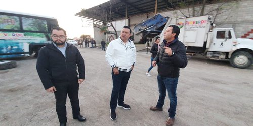 Rehabilitaron más de 20 unidades que estaban descompuestas en Talleres Municipales de Rioverde