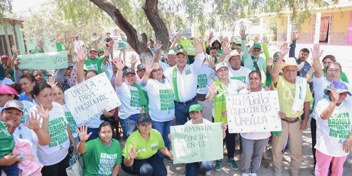 Vecinos del Sabinito y La Muralla agradecen a Urbiola servicios de salud gratis