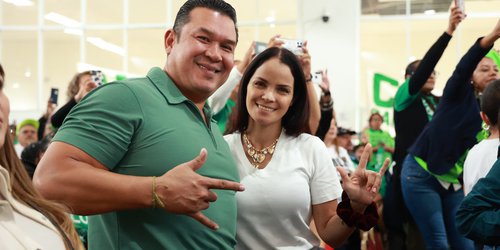 Alcalde Urbiola asiste a evento del presidente AMLO y Sheinbaum