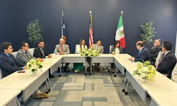 Ricardo Gallardo sostiene reunión con empresarios y autoridades de EUA