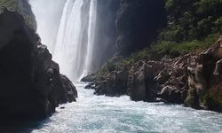 Reabren en su mejor momento la cascada del Tamul