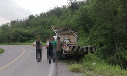 Reportan robo a mano armada sobre carretera 70, a la altura del Carrizal