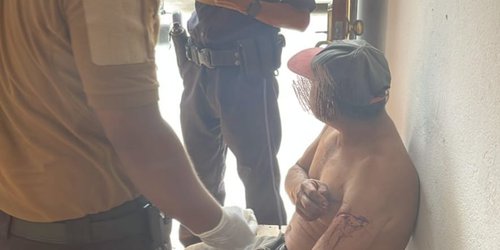 Hirió a su padre de un navajazo en el ejido Llanitos