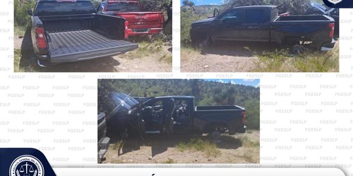 Cuatro camionetas de modelo reciente son recuperadas por la Fiscalia en la  57