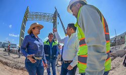 Supervisa Ricardo Gallardo obras de impacto regional en SLP