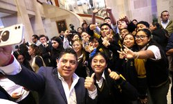 Celebra Ricardo Gallardo 40 años del COBACH y ratifica apoyo a la educación