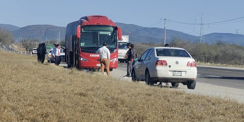Conato de incendio asustó a pasajeros de autobús