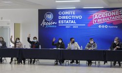 Ratifica comisión permanente panista Secretarías del Comité Estatal