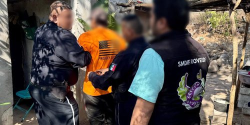 Reportan a hombre con padecimiento psiquiátrico que alteraba el orden público