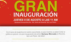 El jueves abrirá Soriana en Rioverde