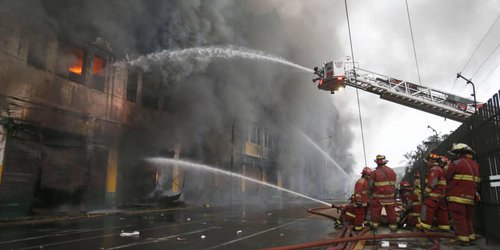 Incendio en el Centro de Lima: imágenes de la zona del siniestro a 42 horas de la tragedia
