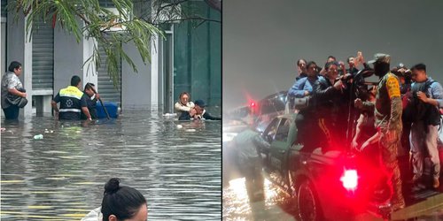 Reynosa bajo el agua: lluvias provocan fuertes inundaciones y gobierno activa Plan DN-III-E