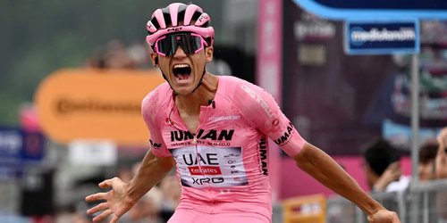 ¡Histórico! El mexicano Isaac del Toro gana la etapa 17 en el Giro de Italia y refuerza la maglia rosa