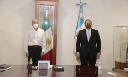 Gobernador dio bienvenida a SLP a embajador de Guatemala