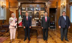 Como titular de CONAGO, carreras sostiene primera reunión con AMLO