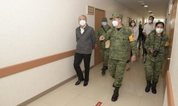 JM Carreras supervisa habilitación del Hospital Militar y el Central para atención COVID-19