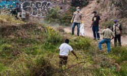 Realizan trabajos de limpieza en el río Paisanos: Buscan que se convierta en un parque lineal