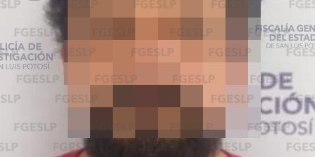 SEÑALADO DE TRIPLE HOMICIDIO EN SGS FUE APREHENDIDO POR LA FGESLP