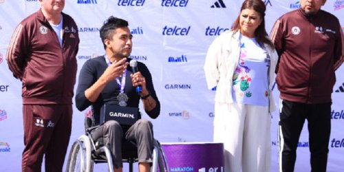 Marco Caballero denuncia discriminación y pésimas condiciones viales tras el maratón en la CDMX