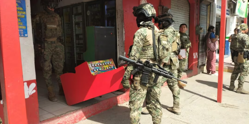 Semar asegura 18 máquinas tragamonedas “Habichuelas” en Nayarit; probablemente pertenecen al CJNG