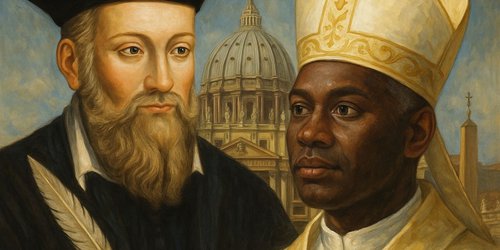 El fin del mundo y un Papa Negro, las predicciones de Nostradamus atemorizan tras la muerte del Papa Francisco