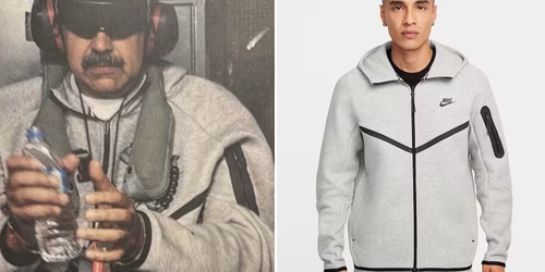 Se agota en Estados Unidos el conjunto Nike que vestía Nicolás Maduro al ser capturado: cuánto cuesta el outfit viral.