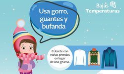 Bajas temperaturas en SLP por frente frio numero 13