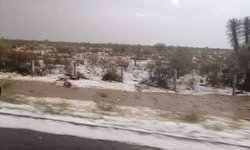 Se presenta granizada en municipios de la zona altiplano