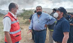 Incendio en fábrica de SLP ya fue controlado: Protección Civil