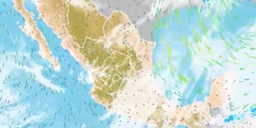 Nuevo frente frío traerá lluvias y vientos de hasta 90 km/h en México