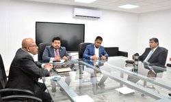 Fiscalía recibió a cónsules de Honduras, Guatemala y El Salvador