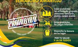 Continúan restricciones en el uso de instalaciones de los parques estatales