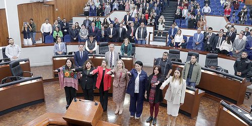 Sara Rocha presidirá mesa directiva del Congreso del Estado, solo con mujeres