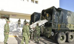 Equipa la SEDENA al “nuevo Hospital Central” para atender pandemia de COVID-19