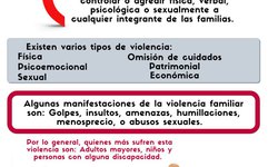 Servicios de Salud llaman a prevenir violencia en el ámbito familiar