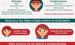 SS recomienda mantener al corriente cartilla de vacunación