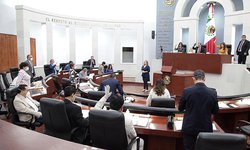 Aprueban sesiones de pleno y comisiones de manera no presencial del Congreso Estatal