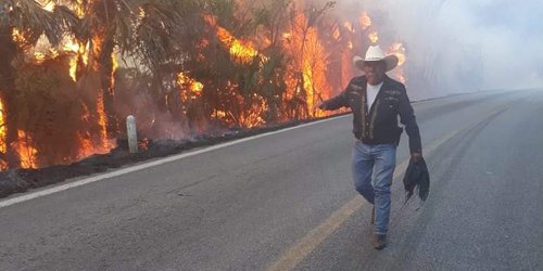 Otro incendio grave amenaza la sierra del Naranjo