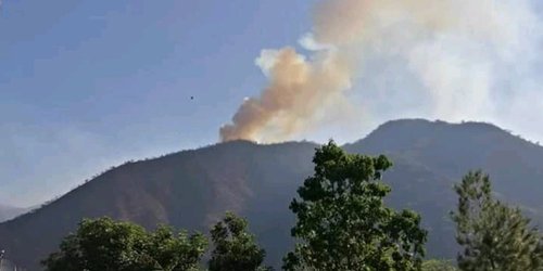 Incendio en Santa María del Río está sin control