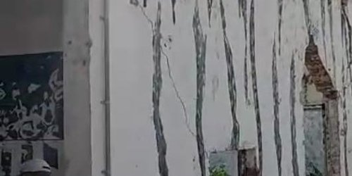 Tumbarán barda peligrosa de lo que fue el bar Guadalajara en la zona de tolerancia