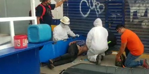 Tardaron dos horas en atender a persona sospechosa a Covid