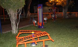 Inauguraron gimnasio libre y módulo de juegos infantiles, en plaza de Jacarandas
