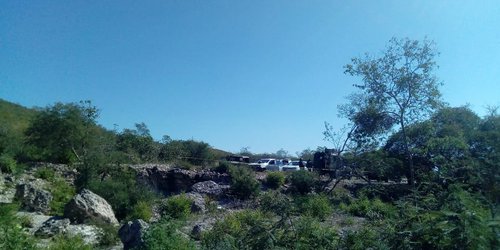 Buscan restos de personas desaparecidas en el Cerro del Chivato