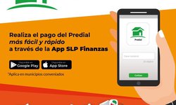 Pago de predial a través de la APP 'SLP Finanzas'