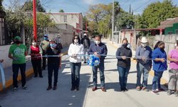 Concluyó obra de pavimentación en calle Adolfo López Mateos