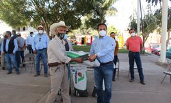 Entregan semilla subsidiada de maíz elotero a productores rioverdenses