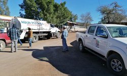 Se atiende desabasto de agua potable en comunidades y cabecera