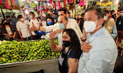 Octavio Pedroza asume compromiso de rescatar mercados tradicionales