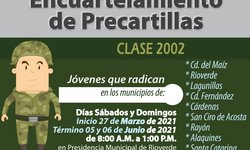 Reinician trámites de recepción de Precartillas del Servicio Militar